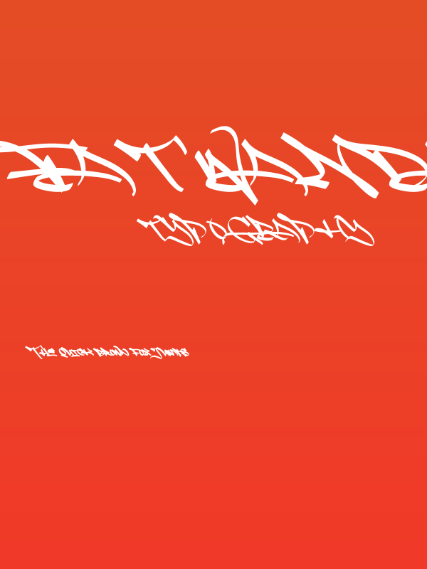 Fat Wandals Alt PERSONAL USE Poster