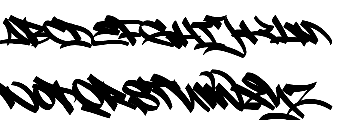 Fat Wandals Alt PERSONAL USE Font LOWERCASE