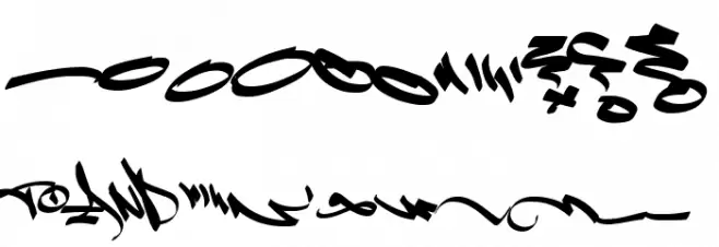Fat Wandals Element PERSONAL Font Litere mici