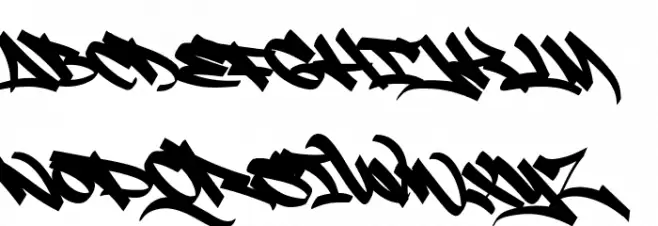 Fat Wandals PERSONAL USE Font LOWERCASE
