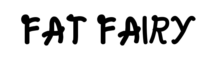 Fat fairy  免费字体下载