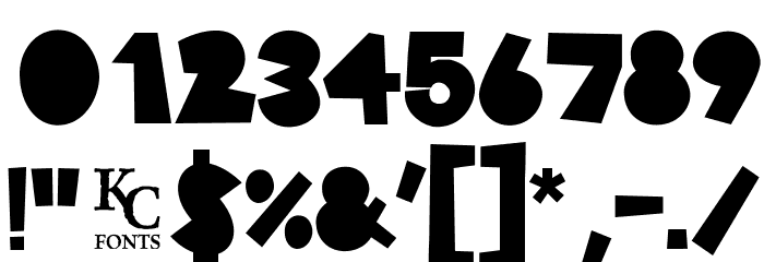 FatCat Font OTHER CHARS