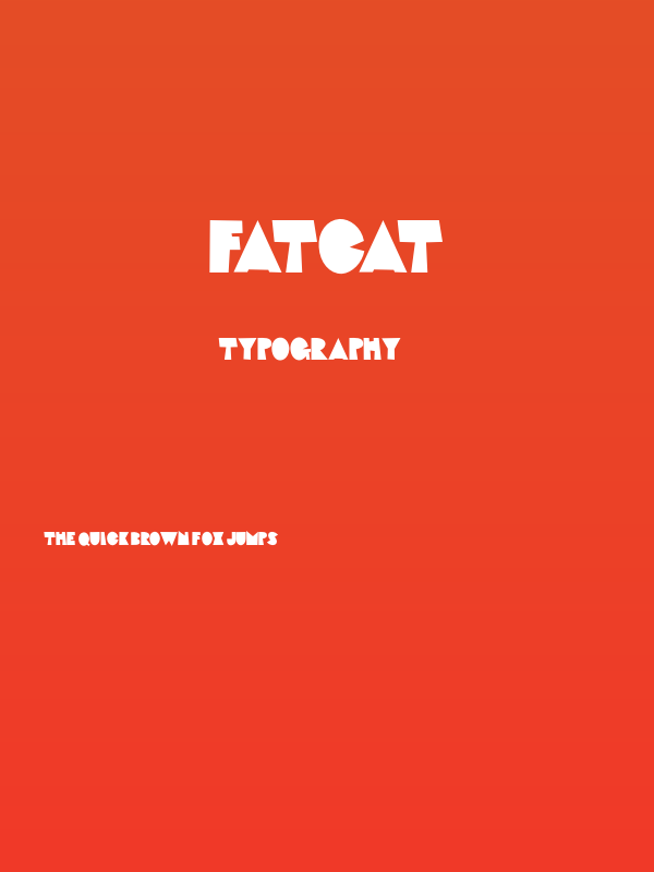 FatCat Poster
