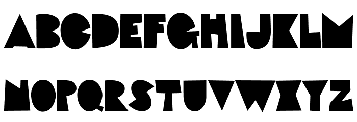 FatCat Font LOWERCASE