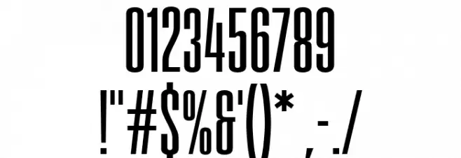 FatCow Font OTHER CHARS