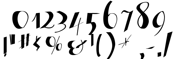 FatFineFree Font OTHER CHARS