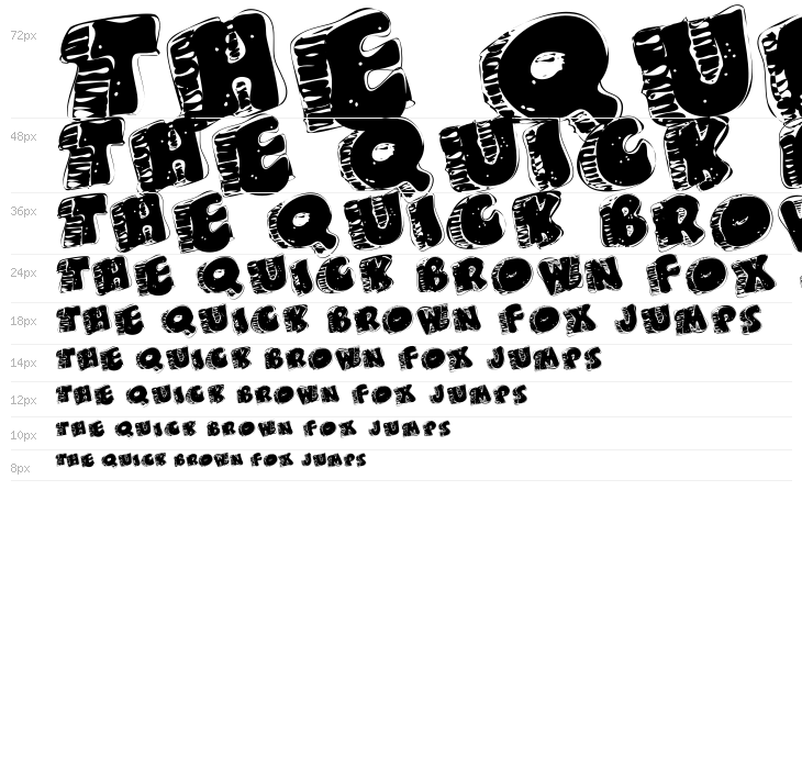 FatFloralphabetXperimental Waterfall