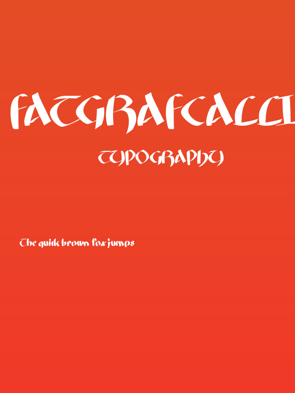 FatGrafCalliklein Poster