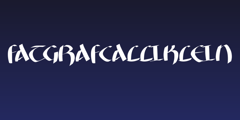 FatGrafCalliklein Social Header