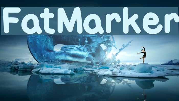 FatMarker Font examples