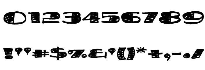 FatStack BB Font OTHER CHARS