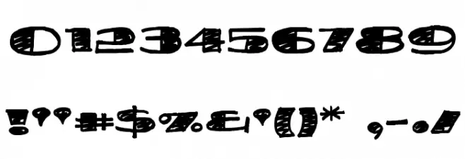 FatStack BB(RUS BY LYAJKA) Font OTHER CHARS