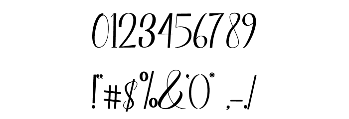 Fatahiyah Font OTHER CHARS