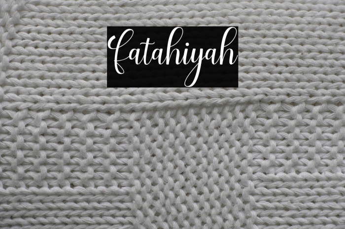 Fatahiyah Example 1