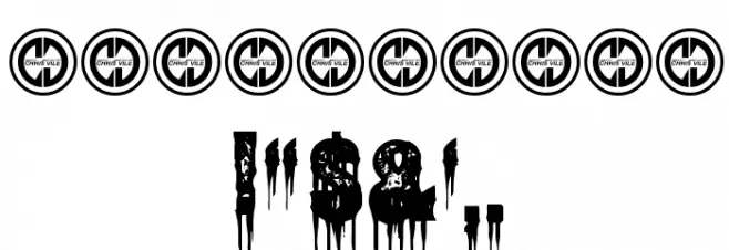 Fatal Frost Font OTHER CHARS