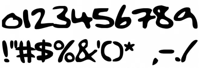 Fatboy Slim BLTC 2 BRK Font OTHER CHARS