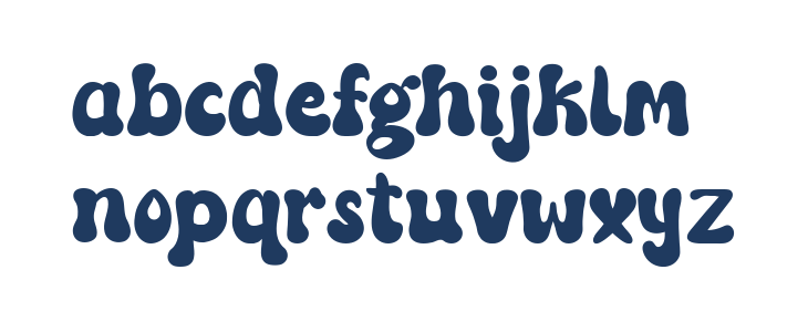 Fatbun Regular Lowercase