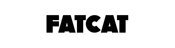 Fatcat  font caratteri gratis
