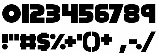 Fatcat Font OTHER CHARS