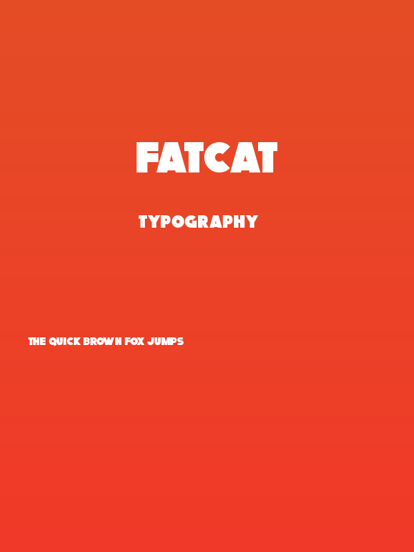 Fatcat Poster