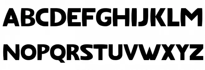 Fatfont Font UPPERCASE
