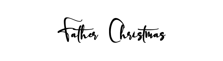 Father Christmas  font caratteri gratis