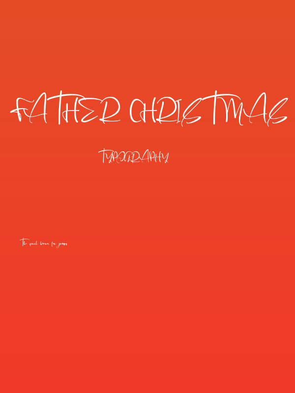 Father Christmas Poster