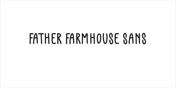 Father Farmhouse Sans Logo