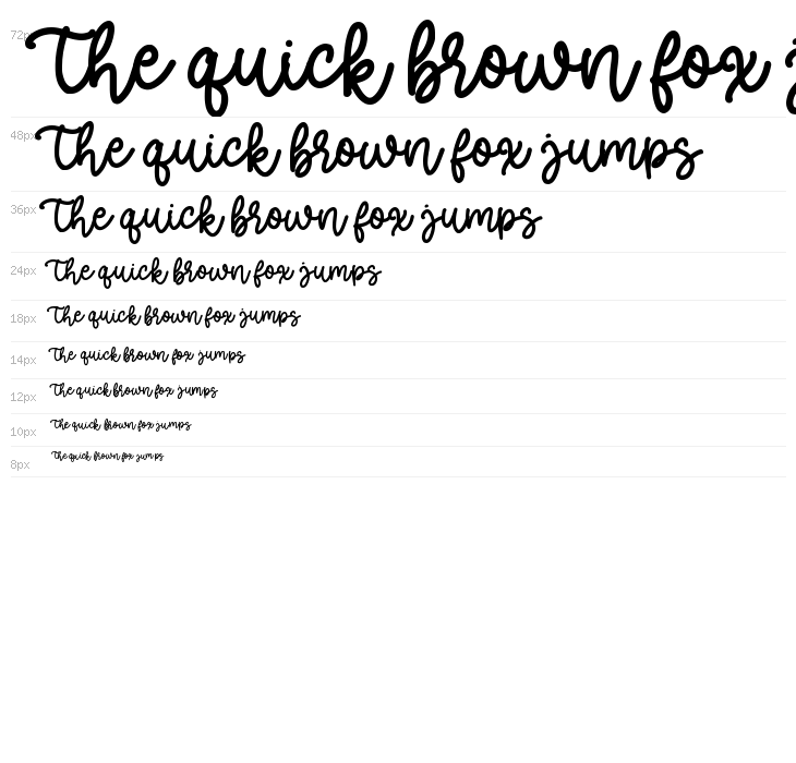 Father Farmhouse Script Waterfall