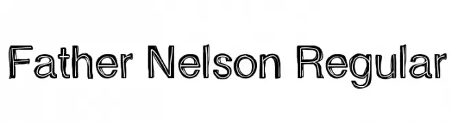 Father Nelson Regular  Скачать бесплатные шрифты