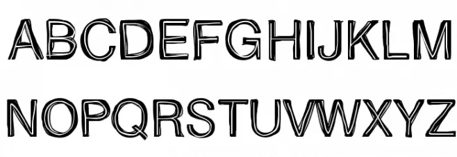 Father Nelson Regular Schriftart Groß