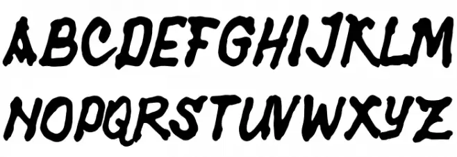 FatherhandRegular フォント 大文字