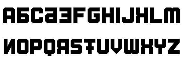 Fatherland Faker Font LOWERCASE