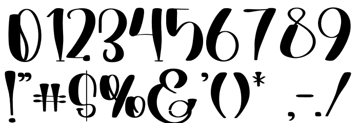 Fathers Days Font OTHER CHARS