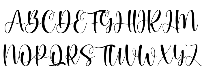 Fathers Font UPPERCASE