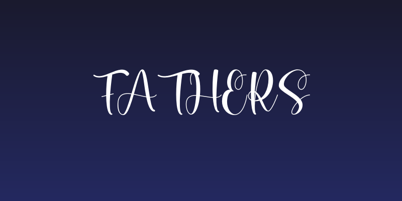 Fathers Social Header