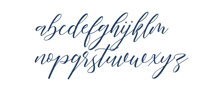 Fathir Script Personal Use Only Lowercase