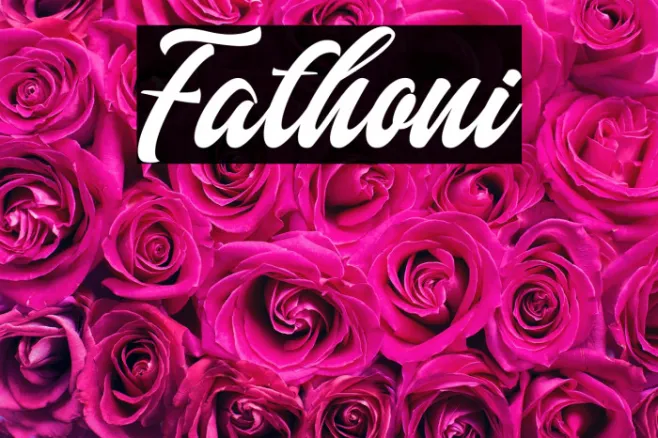 Fathoni Example 1