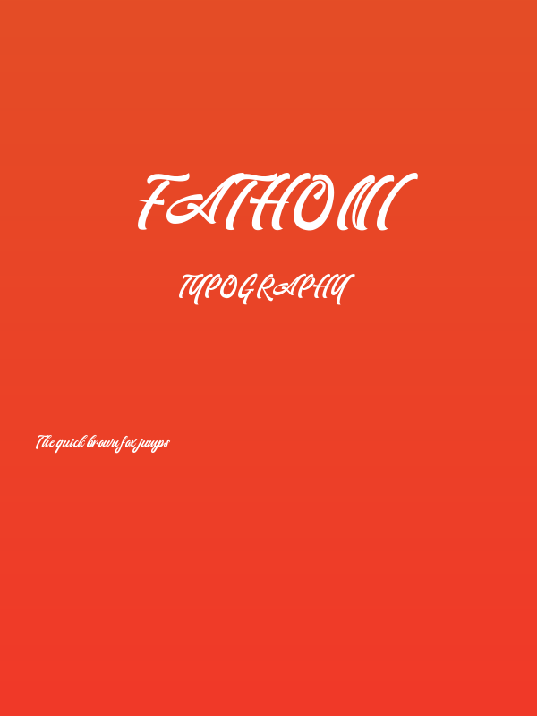 Fathoni Poster