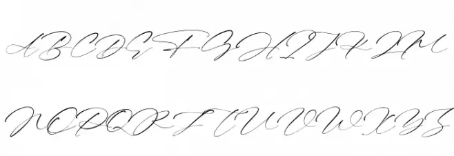 Fathony King Schriftart Groß