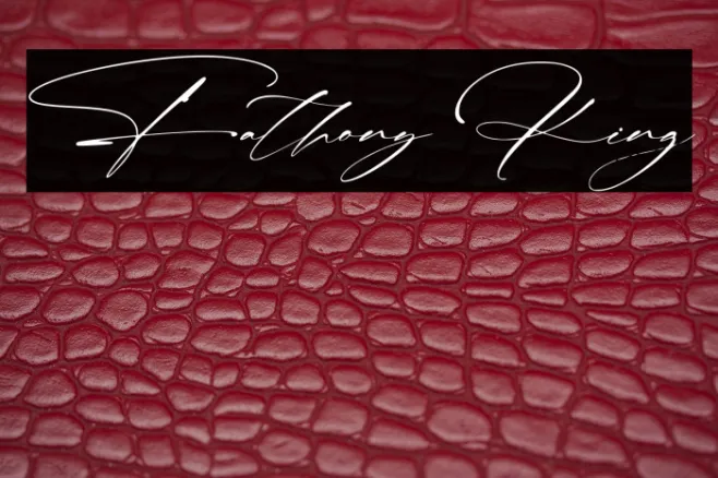Fathony King Example 1
