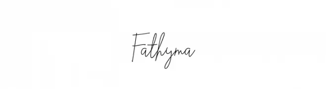 Fathyma  नि: शुल्क फ़ॉन्ट्स डाउनलोड
