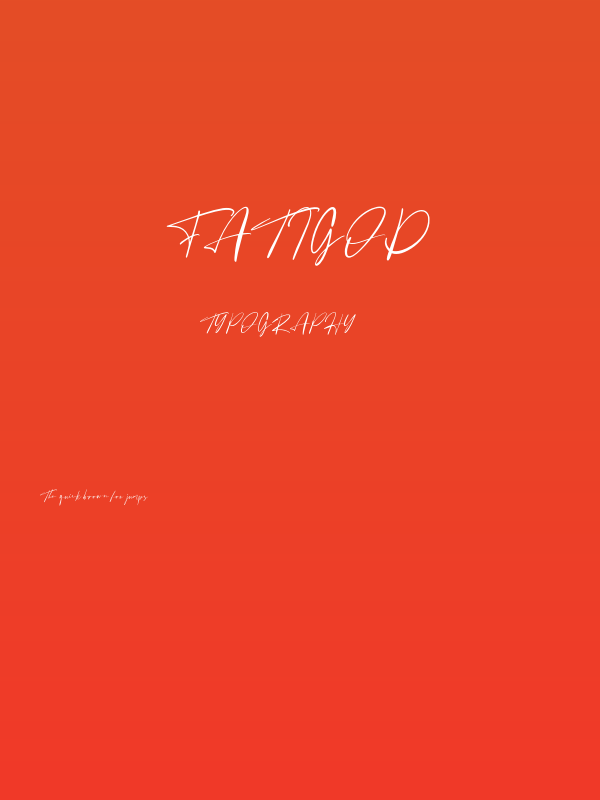 Fatigod Poster