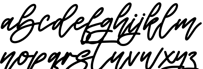 Fatiha Font LOWERCASE