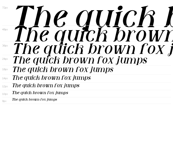 FatinGengky-Italic Waterfall