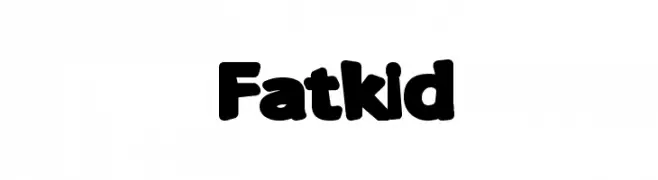 Fatkid  免费字体下载
