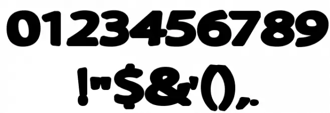 Fatkid Font OTHER CHARS