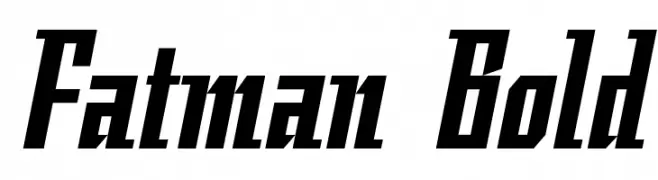 Fatman Bold  Descarca Fonturi Gratis
