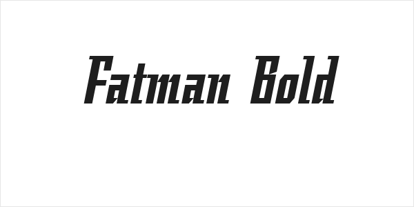 Fatman Bold Logo