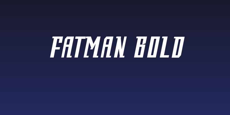 Fatman Bold Social Header